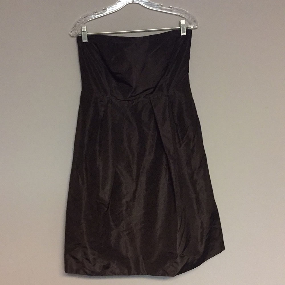 Brown J.Crew Lorelei Cocktail/Bridesmaid Dress - Picture 3 of 4